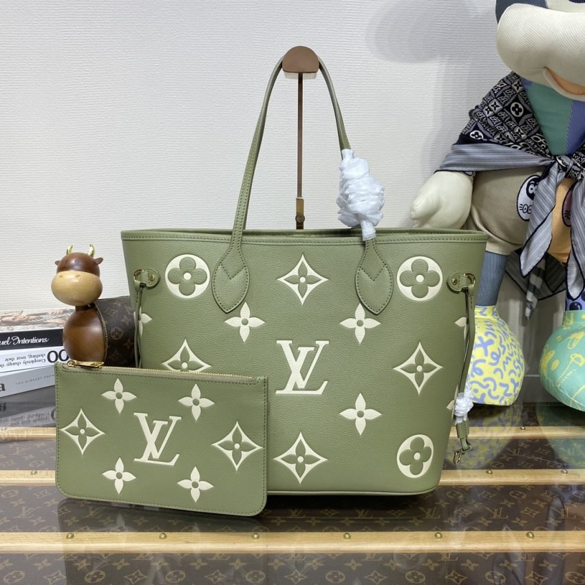 20230825_i1692962202_6874_0 Replica Louis Vuitton Neverfull MM Green - 图片 7