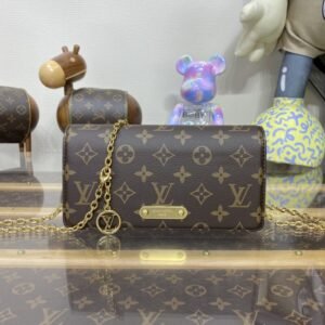 Elementor 页面 #30127 Replica Louis Vuitton Wallet On Chain Lily Brown