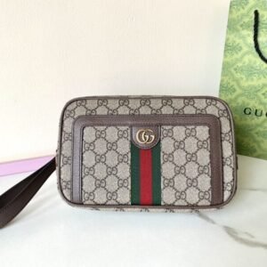 Replica Gucci Ophidia  GG Clutch Beige