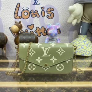 Elementor #30774 Replica Louis Vuitton Félicie Pochette Green