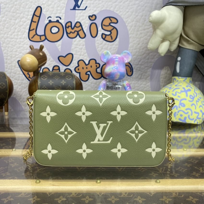 20231012_i1697113270_2339_1 Replica Louis Vuitton Félicie Pochette Green - 图片 2
