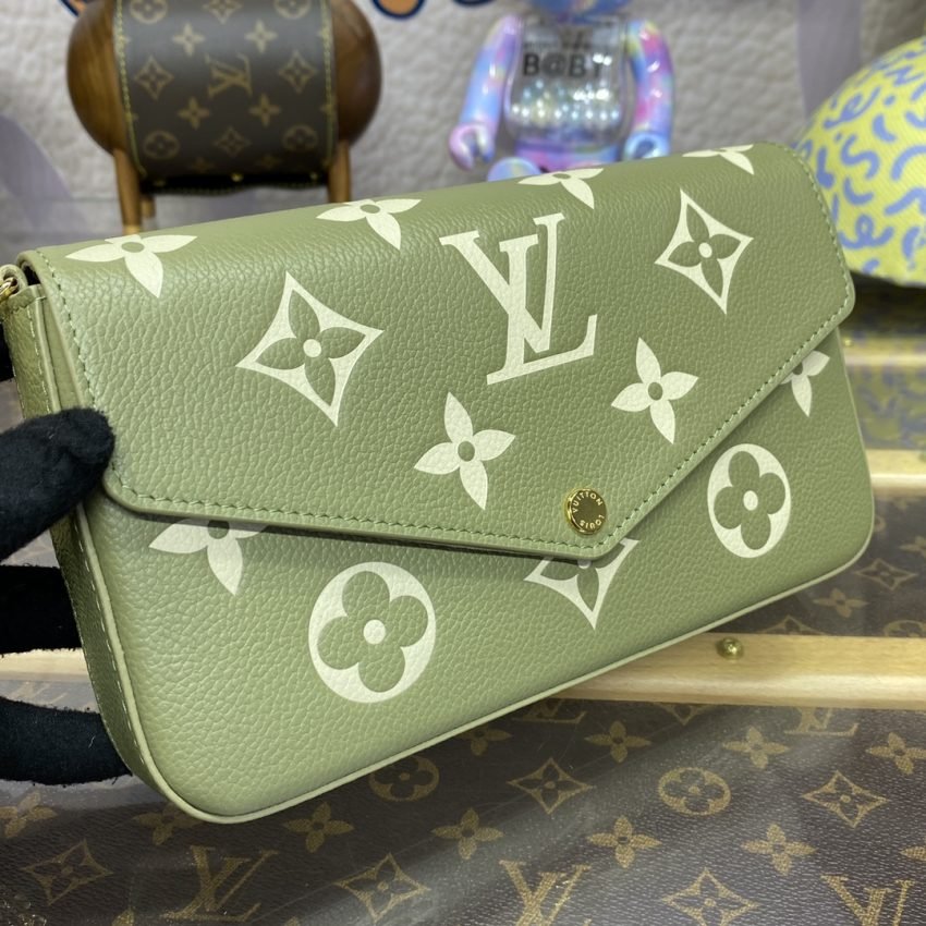 20231012_i1697113270_2634_4 Replica Louis Vuitton Félicie Pochette Green - 图片 3
