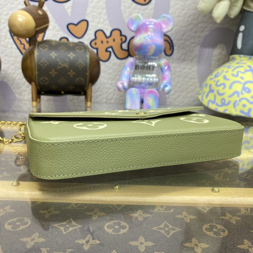 20231012_i1697113270_3640_3 Replica Louis Vuitton Félicie Pochette Green - 图片 4