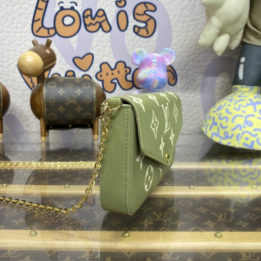 20231012_i1697113270_3795_2 Replica Louis Vuitton Félicie Pochette Green - 图片 5