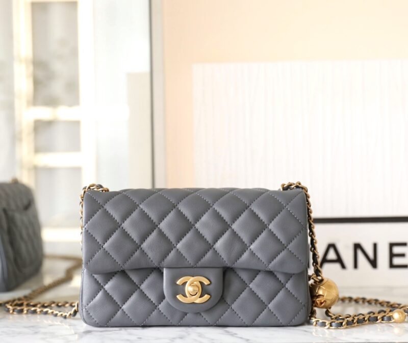 20231023_i1698039707_9069_2 Replica CHANEL CF 20cm Golden Ball Grey