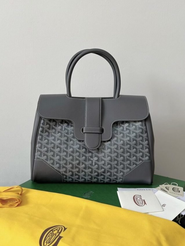 20231111_i1699688570_6987_0 Replica Goyard Saigon Tote Grey - 图片 6