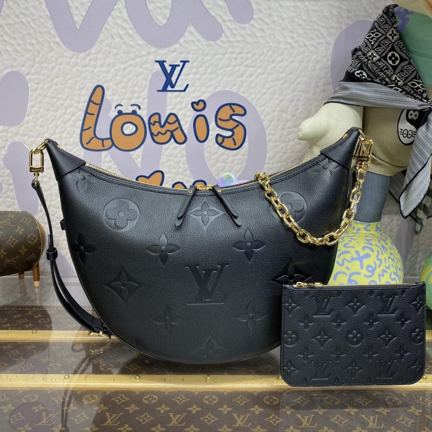 20231111_i1699703414_5298_0 Replica Louis Vuitton Loop Hobo Black - 图片 7