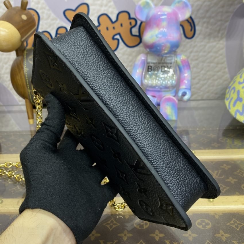 20231111_i1699703512_4643_3 Replica Louis Vuitton Wallet On Chain Metis Black - 图片 7