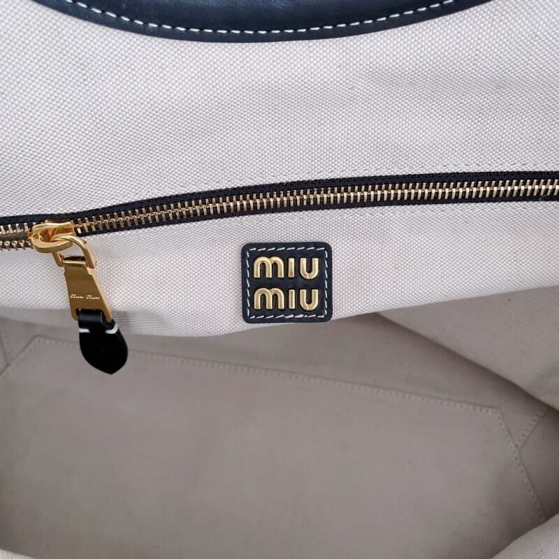 20231112_i1699775508_6961_7 Replica Miu Miu Ivy Tote Black - 图片 7