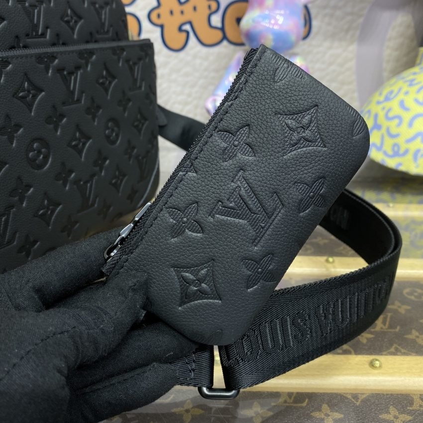 20231112_i1699789026_1721_5 Replica Louis Vuitton Trio Messenger Full Black - 图片 2