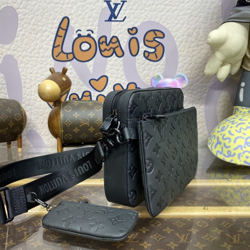 20231112_i1699789026_9480_2 Replica Louis Vuitton Trio Messenger Full Black - 图片 9