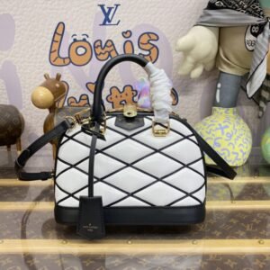 Replica Louis Vuitton Alma BB White