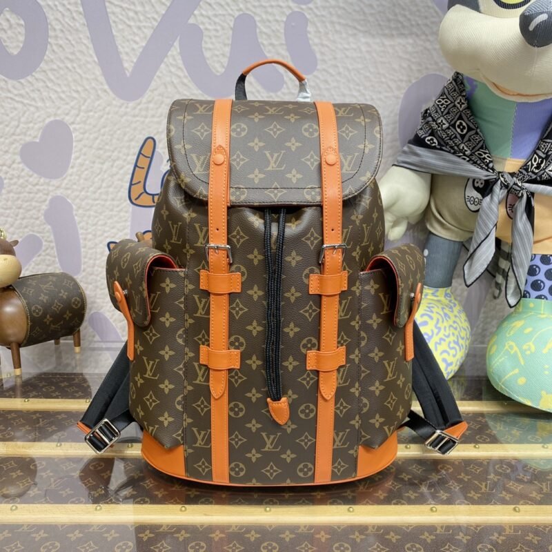 20231125_i1700913610_5974_0 Replica Louis Vuitton Christopher Backpack Orange