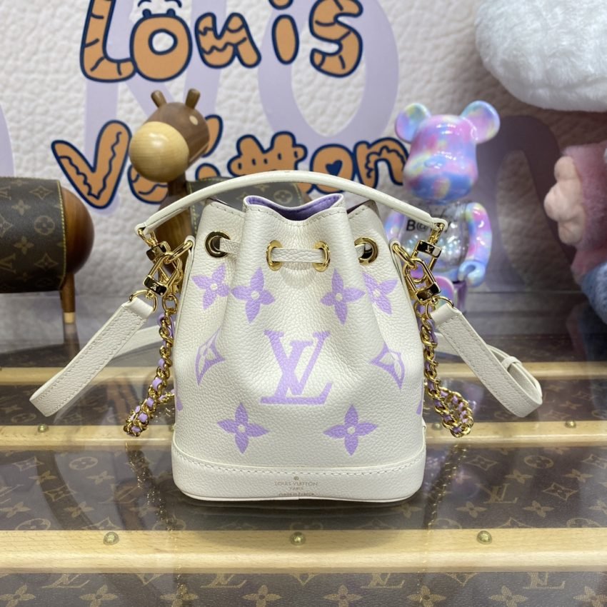 20231210_i1702207537_3899_1 Replica Louis Vuitton Nano Noe White Purple - 图片 7