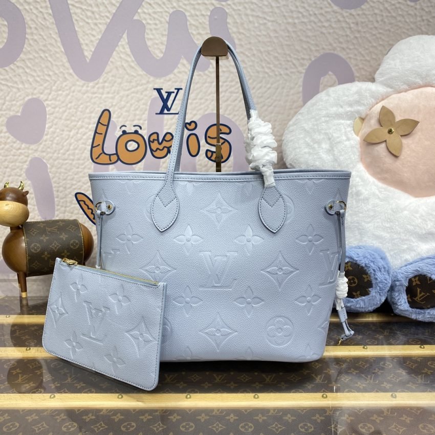 20231219_i1702987372_6411_0 Replica Louis Vuitton Neverfull MM Sky Blue - 图片 6