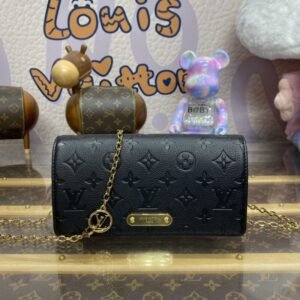 Elementor 页面 #30127 Replica Louis Vuitton Wallet On Chain Lily Black