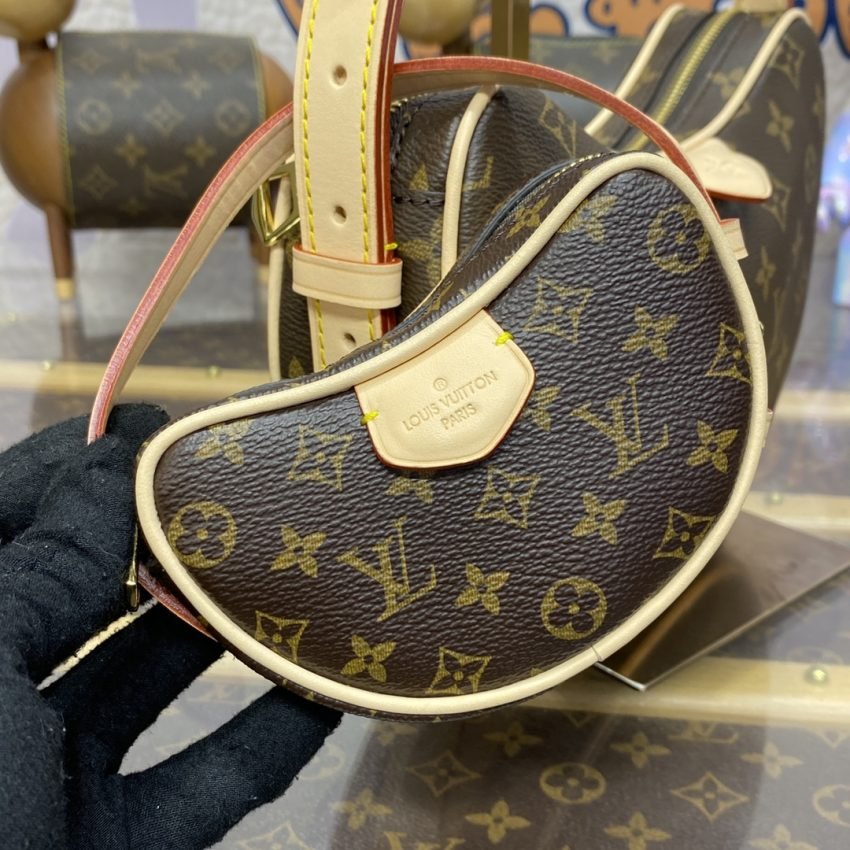 20240115_i1705319801_6207_5 Replica Louis Vuitton Croissant Brown - 图片 6