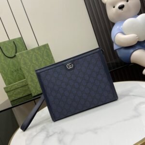 Replica Gucci  Ophidia Clutch Black
