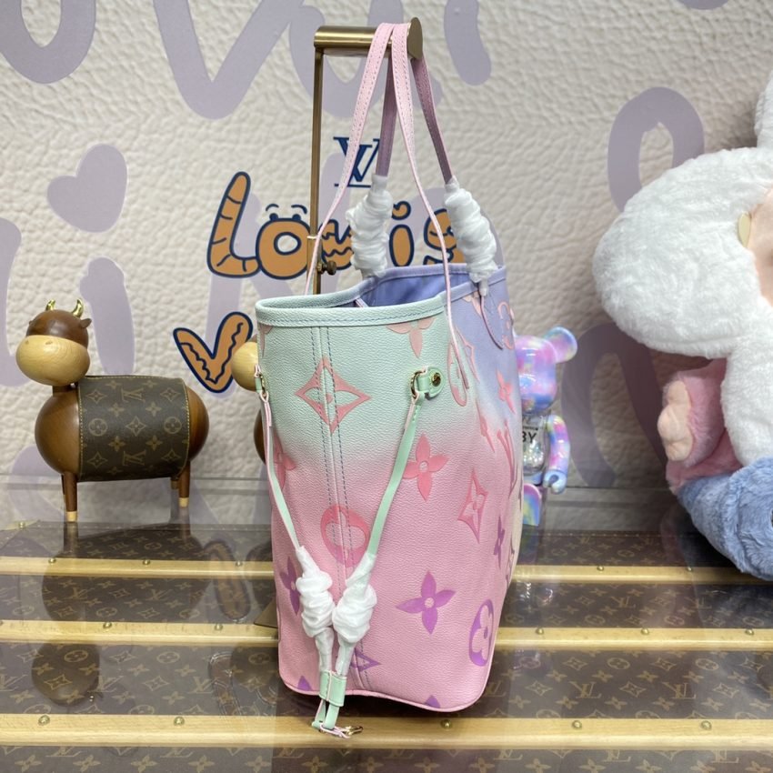 20240226_i1708949669_5091_2 Replica Louis Vuitton Neverfull MM Purple - 图片 5