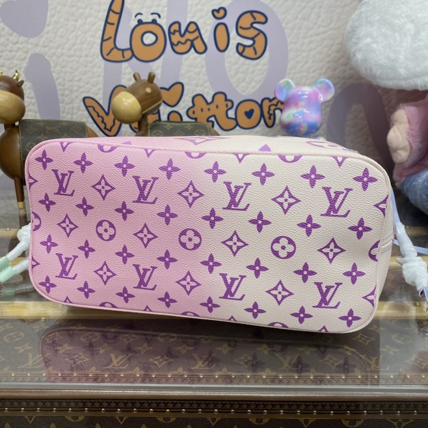 20240226_i1708949669_9924_3 Replica Louis Vuitton Neverfull MM Purple - 图片 8
