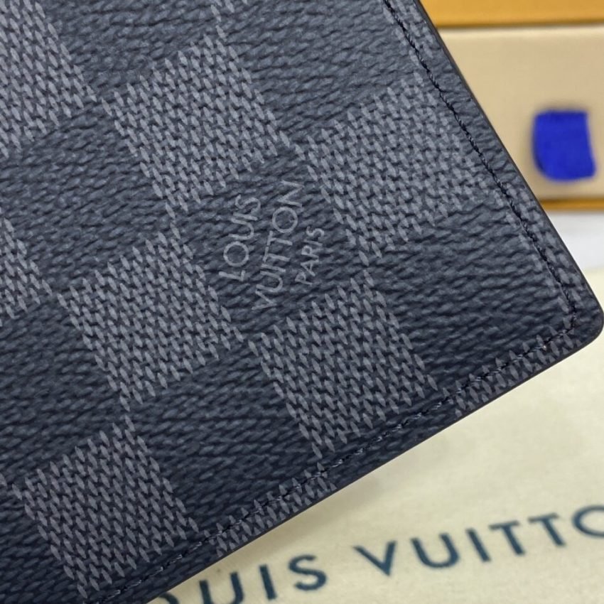 20240228_i1709123877_902_3 Replica Louis Vuitton Multiple Wallet Black Grid - 图片 3