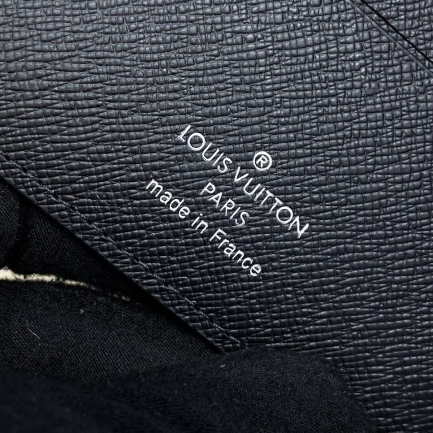 20240228_i1709123877_927_6 Replica Louis Vuitton Multiple Wallet Black Grid - 图片 4