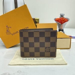 Elementor #30774 Replica Louis Vuitton Multiple Wallet Brown Grid