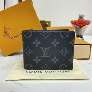 Elementor #30774 Replica Louis Vuitton Multiple Wallet Black