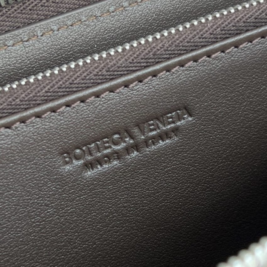 20240617_i1718608012_6712_8 Replica Bottega Veneta Zip Long Wallet Brown&Black - 图片 5