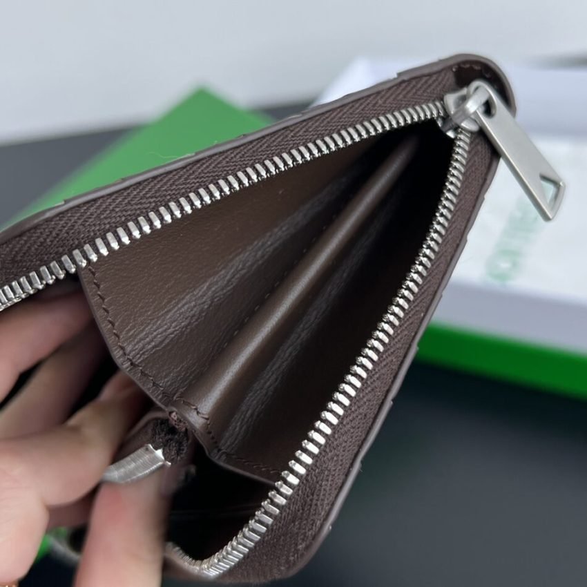20240617_i1718608012_9507_7 Replica Bottega Veneta Zip Long Wallet Brown&Black - 图片 9