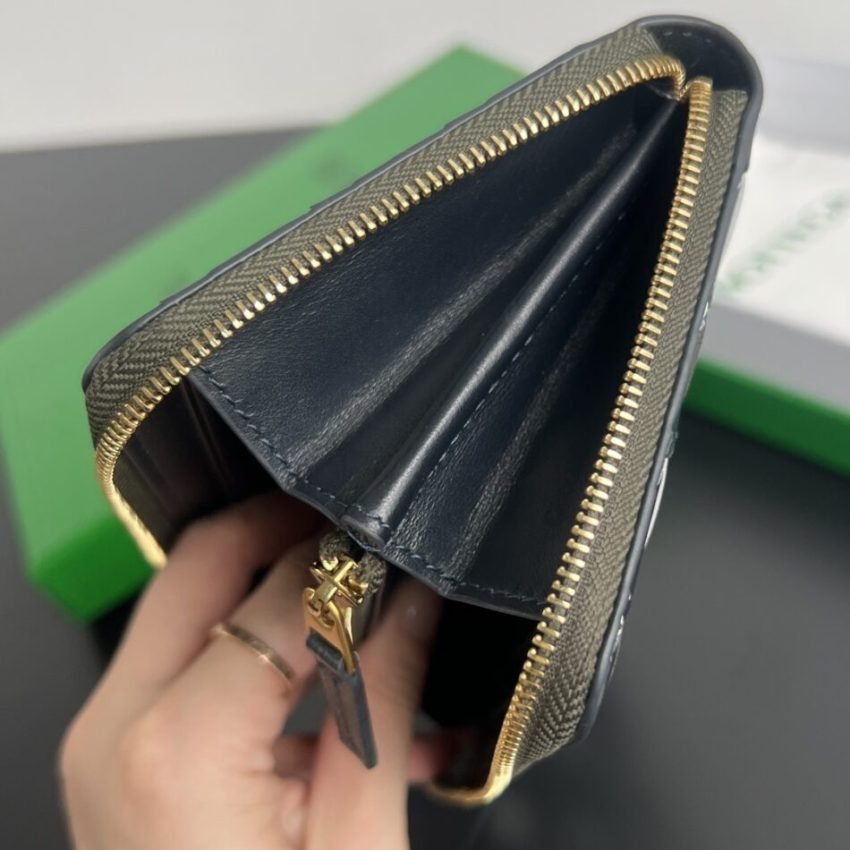 20240802_i1722581418_4635_6 Replica Bottega Veneta Zip Long Wallet Green Grid - 图片 4