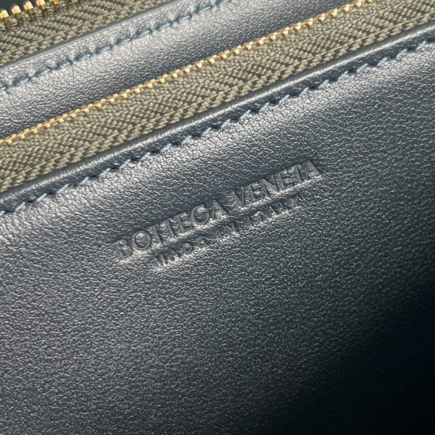20240802_i1722581418_8062_7 Replica Bottega Veneta Zip Long Wallet Green Grid - 图片 7