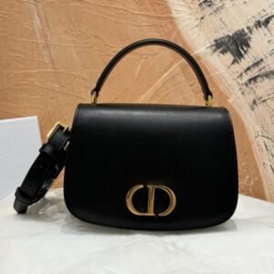 Replica Dior 30  Montaigne Avenue Top Handle Black