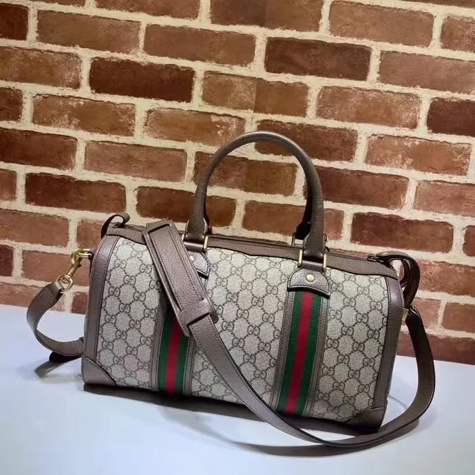 27ddea1bd0dc5da6-1 Replica Gucci Small Ophidia GG Web Duffle Bag - 图片 4