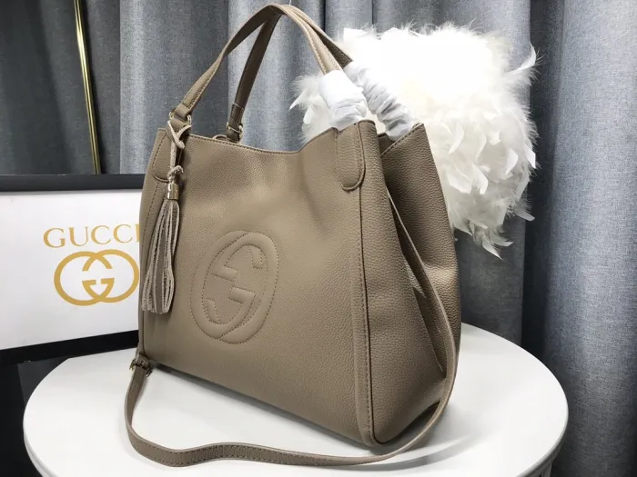 39e26cb5aff2a7f4 Replica GUCCI SOHO INTERLOCKING G - 图片 17