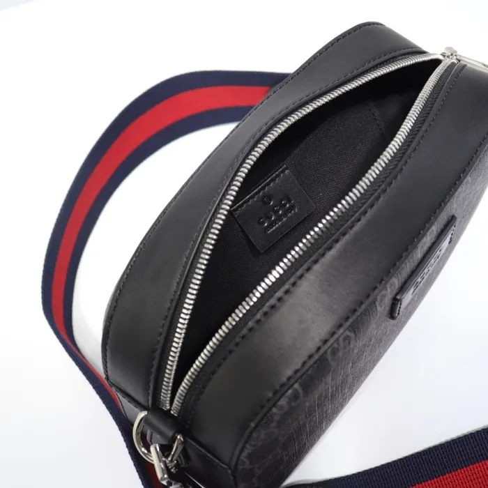 41e954f806cdf5d6 Replica GUCCI BLACK CROSSBODY BAG - 图片 5