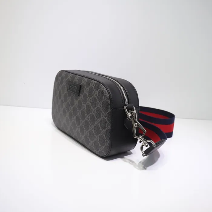 6f793fa8bba9221f Replica GUCCI BLACK CROSSBODY BAG - 图片 2