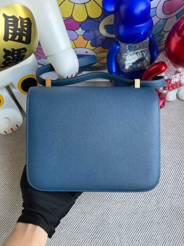 IMG_088420210919-022338 Replica Hermes Constance 18cm Deep Blue - 图片 3