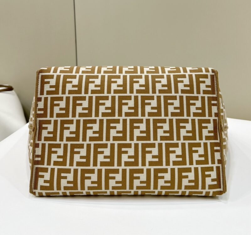 a04-2 Replica Fendi Two Side Small Tote Beige - 图片 4