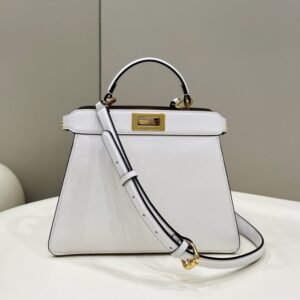 Replica Fendi Peekaboo Medium White