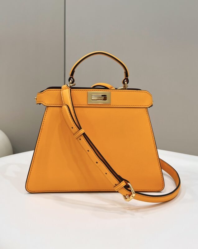 a1-2-13 Replica Fendi Peekaboo Medium Orange