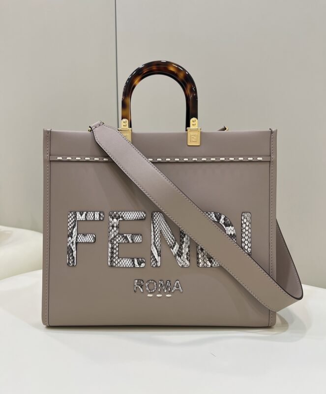 a1-24 Replica Fendi Sunshine Tote Beige