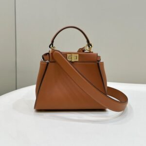 Replica Fendi Peekaboo Medium  Brown