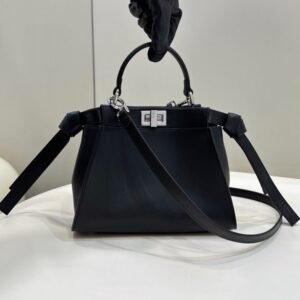 Replica Fendi Peekaboo  Small Black