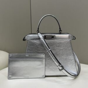 Replica Fendi Peekaboo  Large Silver
