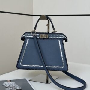 Replica Fendi Peekaboo Dark Blue