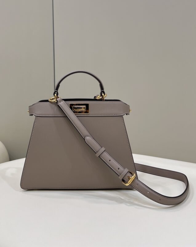 a1-42 Replica Fendi Peekaboo Medium Beige