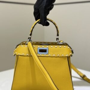 Replica Fendi Peekaboo Yellow