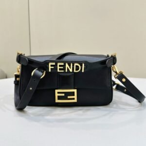 Elementor 页面 #30074 Replica Fendi Baguette Full Leather Black