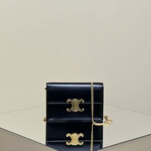 Replica Celine Clutch Soir Black